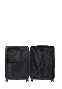Ochnik - Komplet walizek na kółkach 19'/24'/28'. Kolor: czarny. Materiał: materiał, poliester, guma #13