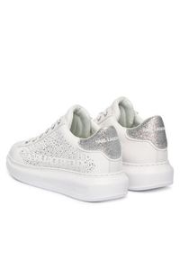 Karl Lagerfeld - KARL LAGERFELD Sneakersy Kapri KL62556 Biały. Kolor: biały. Materiał: skóra #5