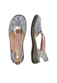 Rieker Półbuty CEO-46361-90 Niebieski. Kolor: niebieski. Materiał: skóra, nubuk #8