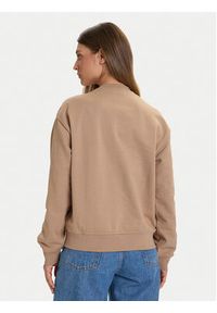 Calvin Klein Jeans Bluza Archive LV047B236G Brązowy Relaxed Fit. Kolor: brązowy. Materiał: bawełna #2