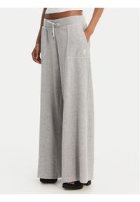 Juicy Couture Spodnie dresowe Yuka JCBBJ225803 Szary Wide Leg. Kolor: szary. Materiał: bawełna #1