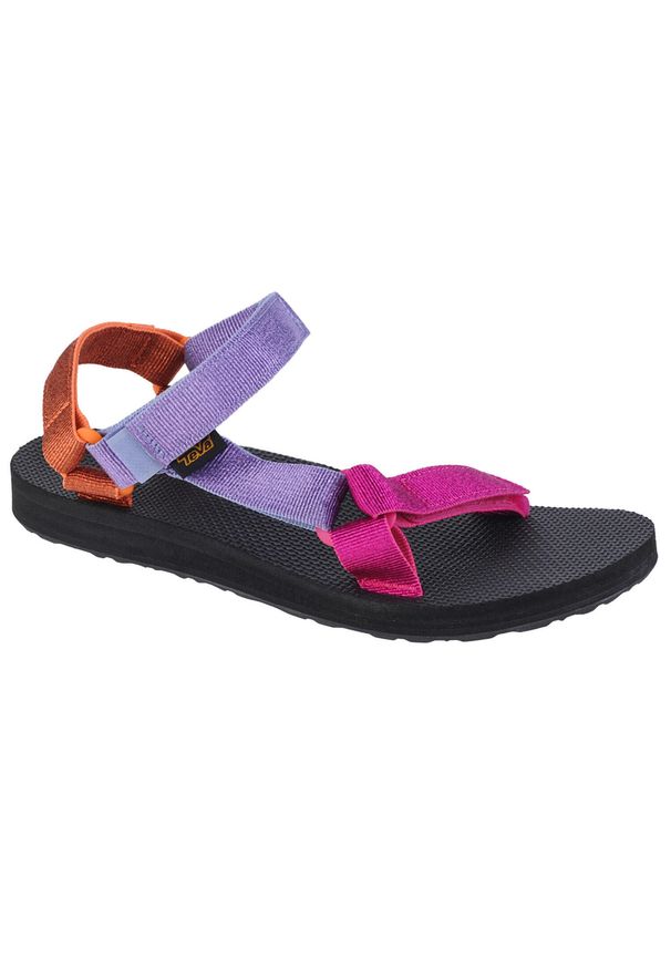 Buty do chodzenia damskie Teva Original Universal. Zapięcie: rzepy. Kolor: wielokolorowy. Materiał: guma, syntetyk, tkanina, materiał. Sport: turystyka piesza