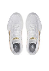 Adidas - adidas Sneakersy Hoops 3.0 Low Classic Basketball HP7972 Biały. Kolor: biały. Materiał: skóra. Sport: koszykówka