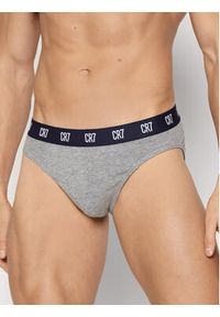 Cristiano Ronaldo CR7 Komplet slipów Basic 8100-66-2112 Kolorowy. Materiał: bawełna. Wzór: kolorowy #2