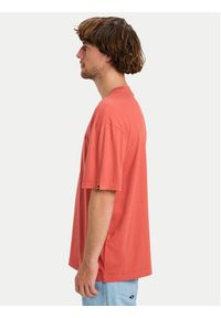 Quiksilver T-Shirt Salt Water EQYZT08204 Bordowy Regular Fit. Kolor: czerwony. Materiał: bawełna #5