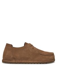 Birkenstock Półbuty Utti Lace 1027274 Brązowy. Kolor: brązowy. Materiał: skóra, zamsz