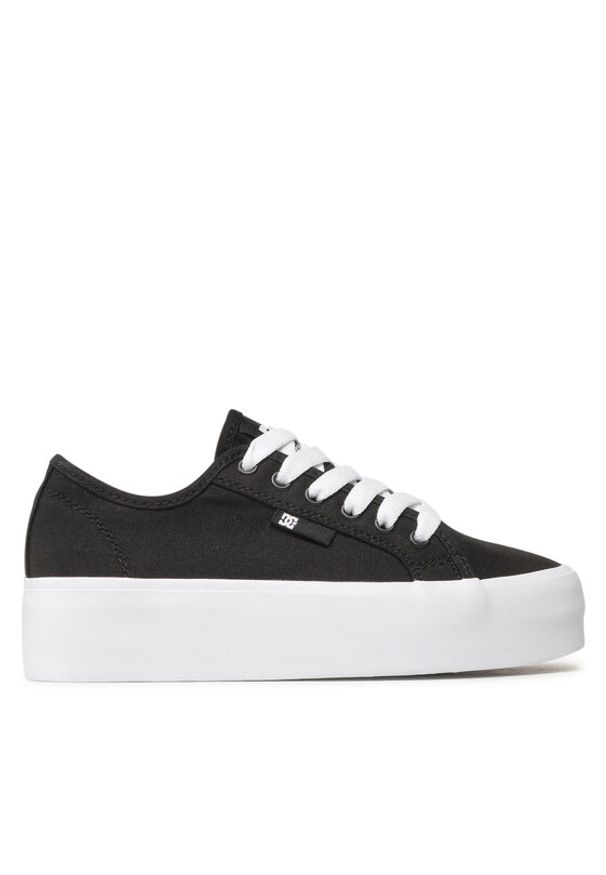 DC Shoes Tenisówki Manual Platform ADJS300280 Czarny. Kolor: czarny. Materiał: materiał. Obcas: na platformie