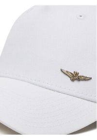 Aeronautica Militare Czapka z daszkiem 251HA1122CT2848 Biały. Kolor: biały. Materiał: materiał, bawełna