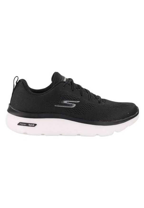 skechers - Buty do chodzenia męskie Skechers GO Walk. Zapięcie: sznurówki. Kolor: czarny. Materiał: materiał. Szerokość cholewki: normalna. Sport: turystyka piesza