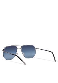 Trussardi Jeans - Trussardi Okulary przeciwsłoneczne TSM3024 Srebrny. Kolor: srebrny #4