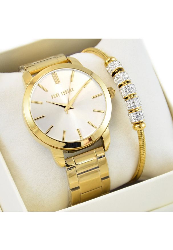 Zestaw damski zegarek Paul Lorens STIVA 3D1 + bransoletka