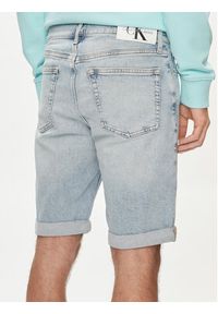 Calvin Klein Jeans Szorty jeansowe J30J324871 Niebieski Slim Fit. Kolor: niebieski. Materiał: bawełna #4