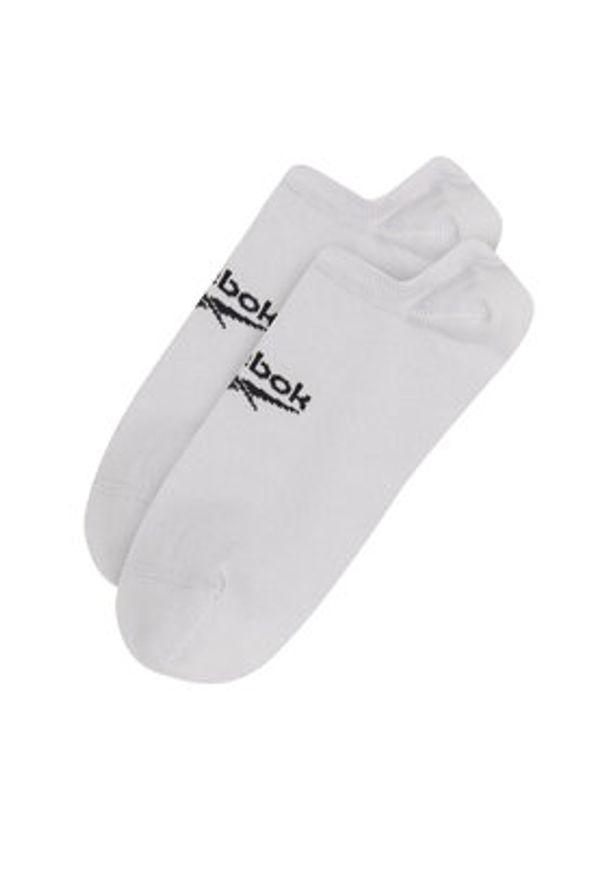 Reebok Zestaw 3 par niskich skarpet unisex CL FO Invisible Sock GG6678 Biały. Kolor: biały. Materiał: bawełna