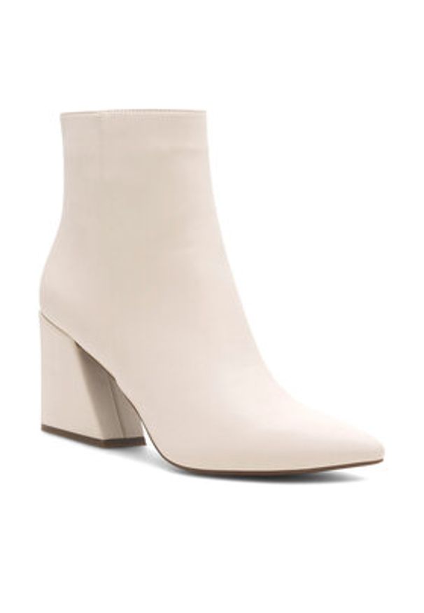 Nine West Botki SATI 13196A Biały. Kolor: biały. Materiał: syntetyk