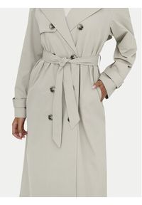 only - ONLY Trencz Disa 15361536 Beżowy Regular Fit. Kolor: beżowy. Materiał: syntetyk #3