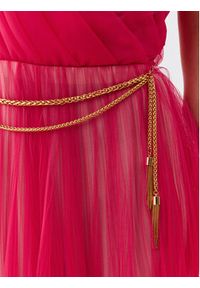 Elisabetta Franchi Sukienka wieczorowa AB-463-32E2-V780 Różowy Regular Fit. Kolor: różowy. Materiał: syntetyk. Styl: wizytowy #3