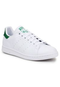 Adidas - Buty adidas Stan Smith M FX5502 białe. Kolor: biały. Materiał: materiał, syntetyk, skóra. Szerokość cholewki: normalna. Model: Adidas Stan Smith #2