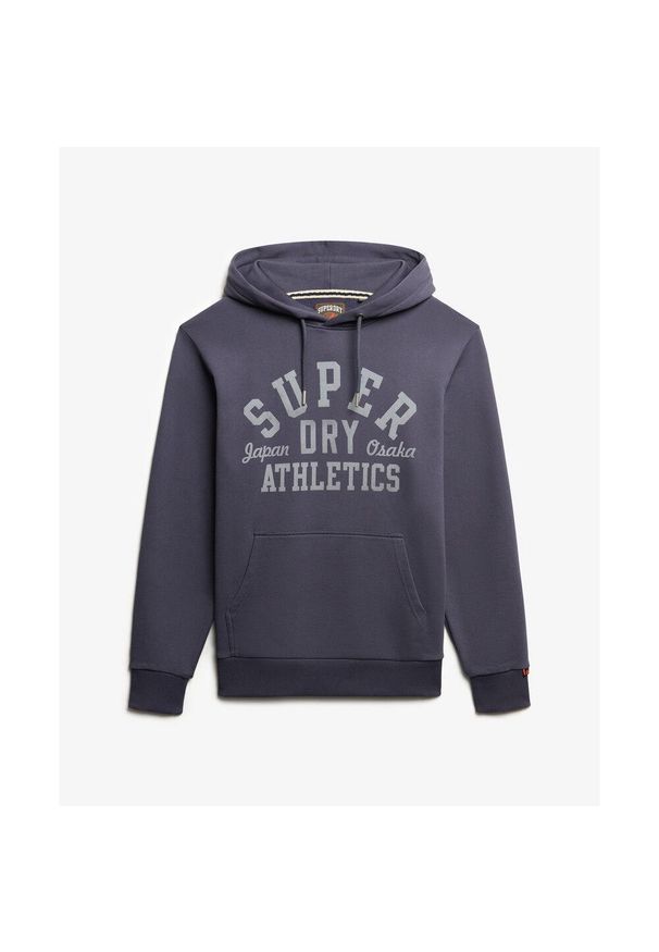 Bluza z kapturem Superdry Athletic Ess. Typ kołnierza: kaptur. Kolor: szary