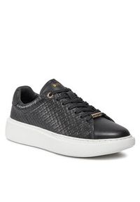 BOSS - Boss Sneakersy Amber Tenn 50513433 10259245 01 Czarny. Kolor: czarny. Materiał: skóra #4