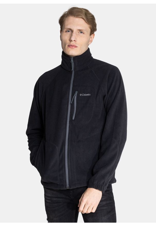 columbia - Bluza męska polarowa Columbia Fast Trek II Full Zip Fleece (1420421-010). Kolor: czarny. Materiał: polar. Styl: klasyczny
