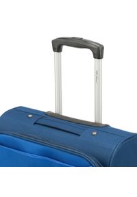 Wittchen - Kabinowa miękka walizka basic. Kolor: niebieski. Materiał: poliester. Styl: klasyczny #9