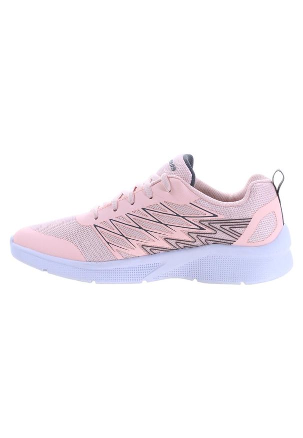 skechers - Buty na co dzień do biegania młodzieżowe SKECHERS MICROSPEC siateczka. Okazja: na co dzień. Kolor: różowy