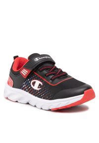 Sneakersy Champion Buzz B Ps S32467-CHA-KK01 Nbk/Red. Kolor: czarny. Materiał: materiał