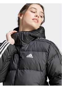 Adidas - adidas Kurtka puchowa Essentials 3-Stripes Mid Down HZ8483 Czarny Regular Fit. Kolor: czarny. Materiał: puch, syntetyk #7
