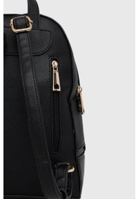 Answear Lab Plecak damski kolor czarny mały gładki. Kolor: czarny. Wzór: gładki. Styl: wakacyjny #5