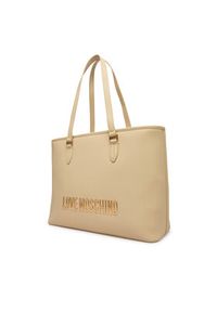 Love Moschino - LOVE MOSCHINO Torebka JC4190PP1OKD0129 Beżowy. Kolor: beżowy. Materiał: skórzane #5