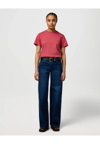 Wrangler - DAMSKA KOSZULKA WRANGLER SIGN OFF TEE EARTH RED 112370739 #4