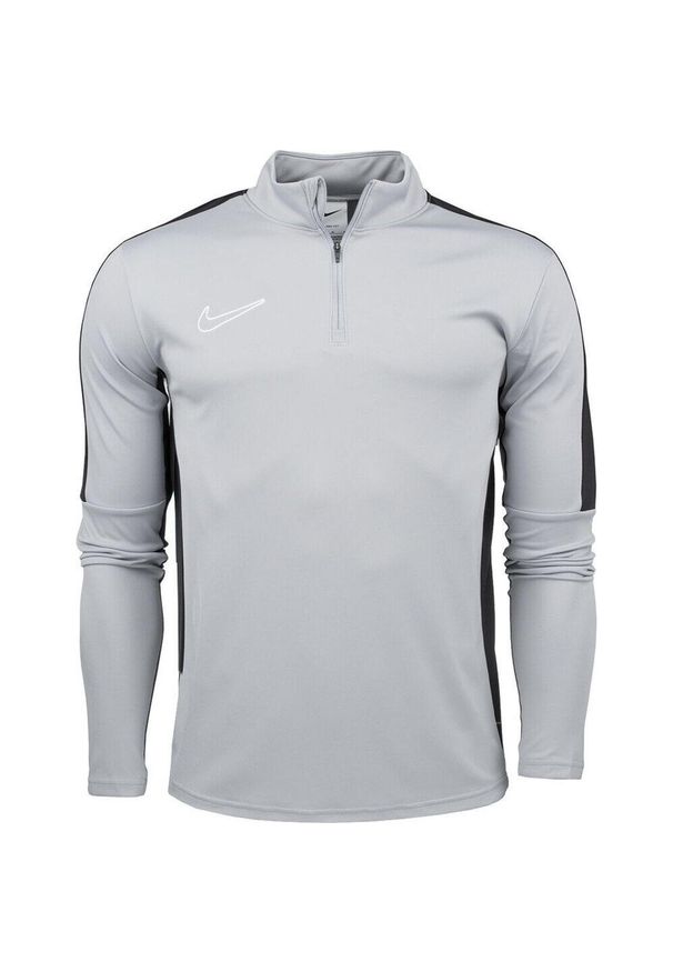 Bluza treningowa męska Nike DF Academy 23 SS Drill. Kolor: szary