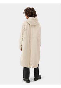 Didriksons Parka Alice 504680 Beżowy Oversize. Kolor: beżowy. Materiał: syntetyk #2