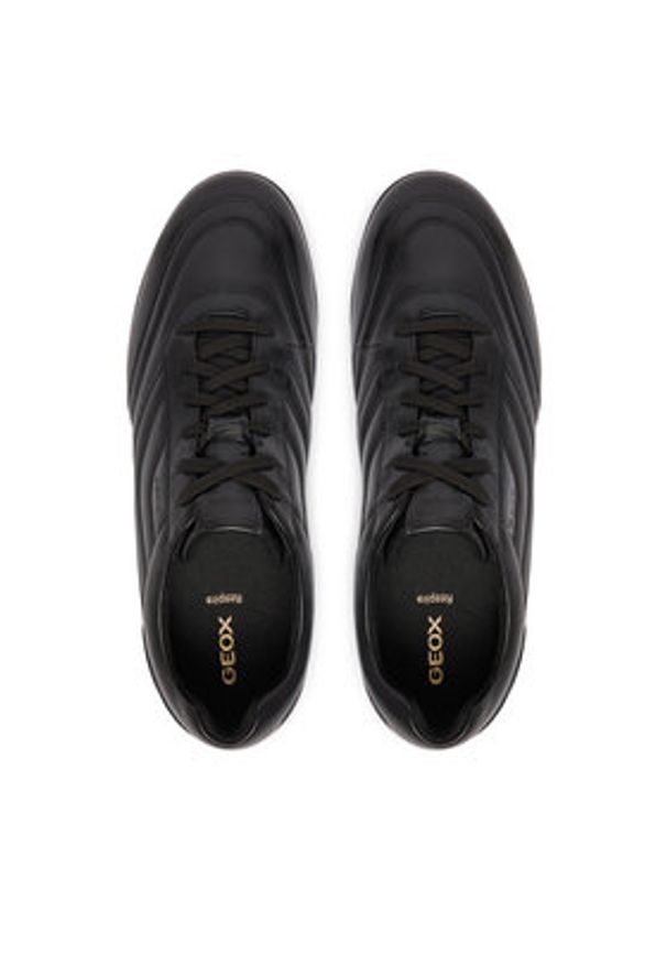 Geox Sneakersy U Renan U654GD 000TU C9999 Czarny. Kolor: czarny. Materiał: skóra