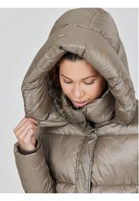 Athlecia Kurtka zimowa Elly W Maxi Puffer EA233361 Brązowy Regular Fit. Kolor: brązowy. Materiał: syntetyk. Sezon: zima #4
