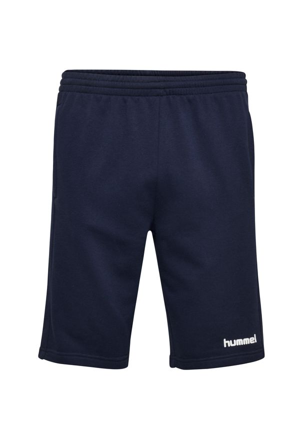 Spodenki sportowe dla dzieci Hummel Go Kids Cotton Bermuda Shorts. Kolor: niebieski. Styl: sportowy