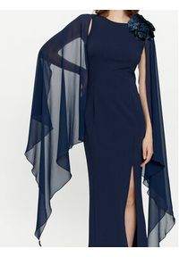Rinascimento Sukienka wieczorowa CFC0117677003 Granatowy Regular Fit. Kolor: niebieski. Materiał: syntetyk. Styl: wizytowy #3