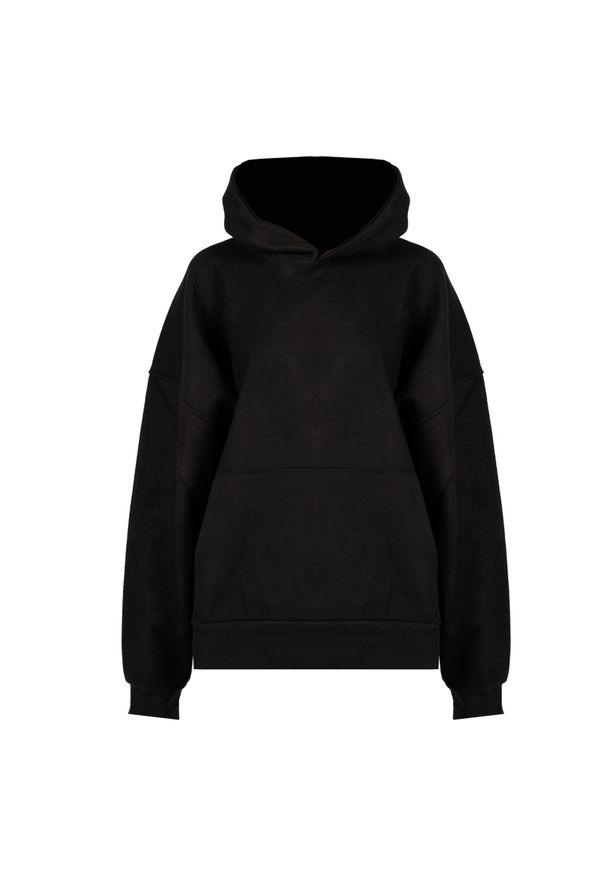 La Haine Inside Us Bluza "Unisex-LM054" | A23083Z LM054 | Mężczyzna | Czarny. Typ kołnierza: kaptur. Kolor: czarny. Materiał: acetat, poliester, elastan