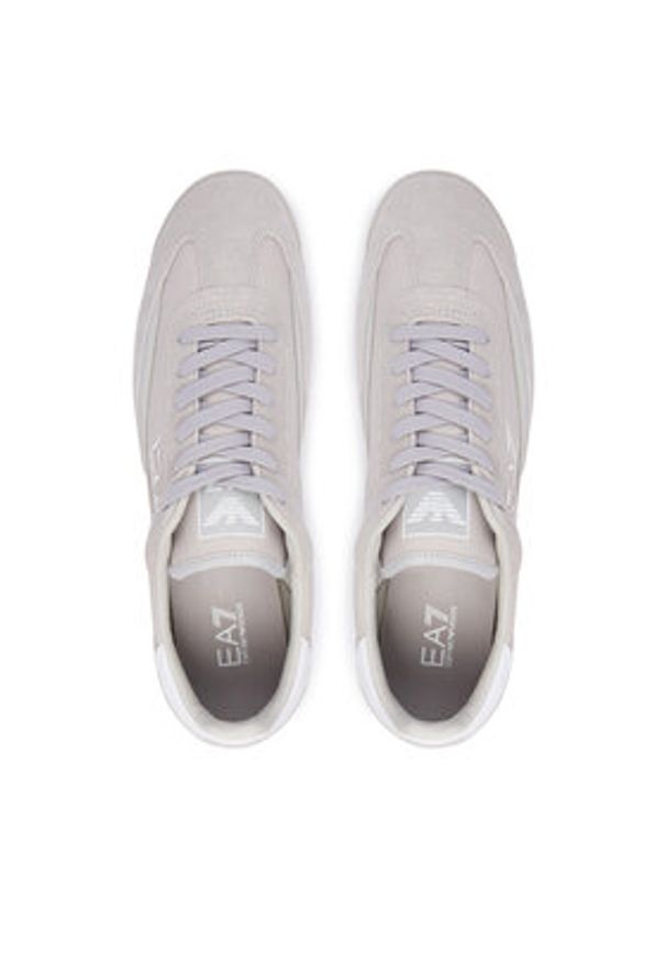 EA7 Emporio Armani Sneakersy 7X000655 AF23106 MZ630 Szary. Kolor: szary. Materiał: materiał