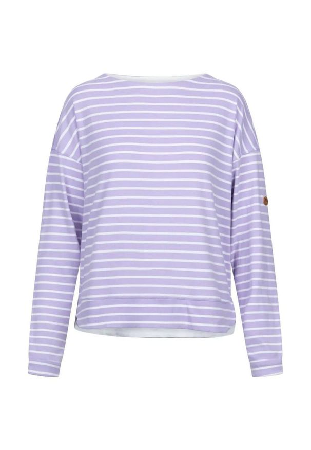 TRESPASS - Top Damski / Damski Soothing Striped Marl Top. Kolor: fioletowy, wielokolorowy, różowy