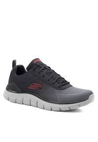 skechers - Skechers Sneakersy TRACK RIPKENT 232399 BKCC Czarny. Kolor: czarny. Materiał: materiał #4