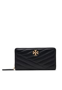 Duży Portfel Damski Tory Burch. Kolor: czarny