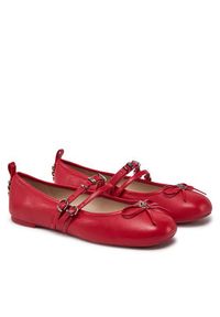 Pinko - PINKO Baleriny Gioia 09 SD0297 P003 Czerwony. Kolor: czerwony. Materiał: skóra #3