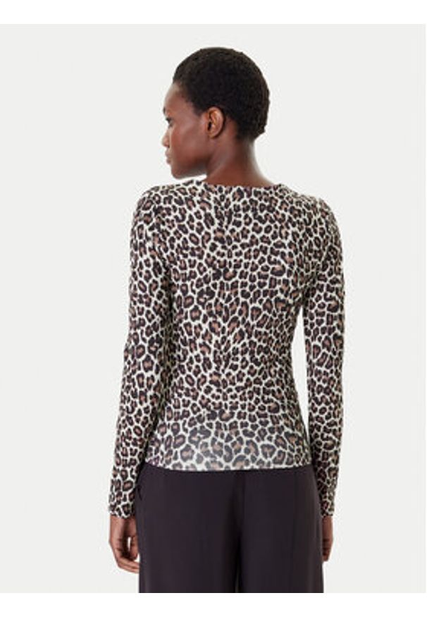 Vero Moda Bluzka Million 10334613 Beżowy Regular Fit. Kolor: beżowy. Materiał: syntetyk