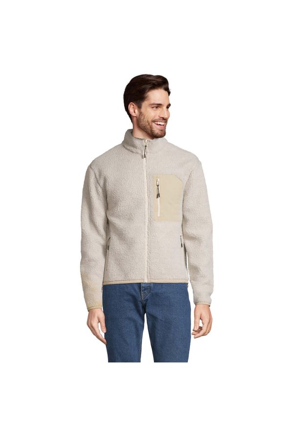 SOL'S - Kurtka Unisex Dla Dorosłych Fury Sherpa. Kolor: beżowy. Sport: turystyka piesza