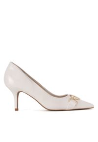 Nine West Szpilki CWBFS128-06 Écru. Kolor: kremowy. Materiał: skóra. Obcas: na szpilce #1
