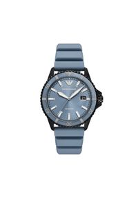 Emporio Armani Zegarek AR11685 Niebieski. Kolor: niebieski. Materiał: syntetyk #1