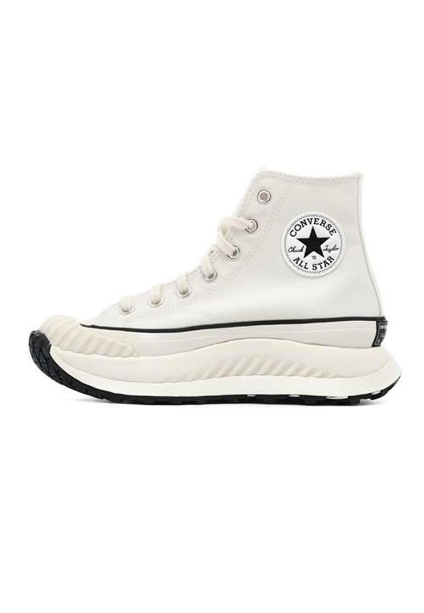 Buty do chodzenia damskie Converse Chuck 70 Atcx HI. Zapięcie: sznurówki. Kolor: biały. Materiał: bawełna, materiał. Szerokość cholewki: normalna. Sport: turystyka piesza