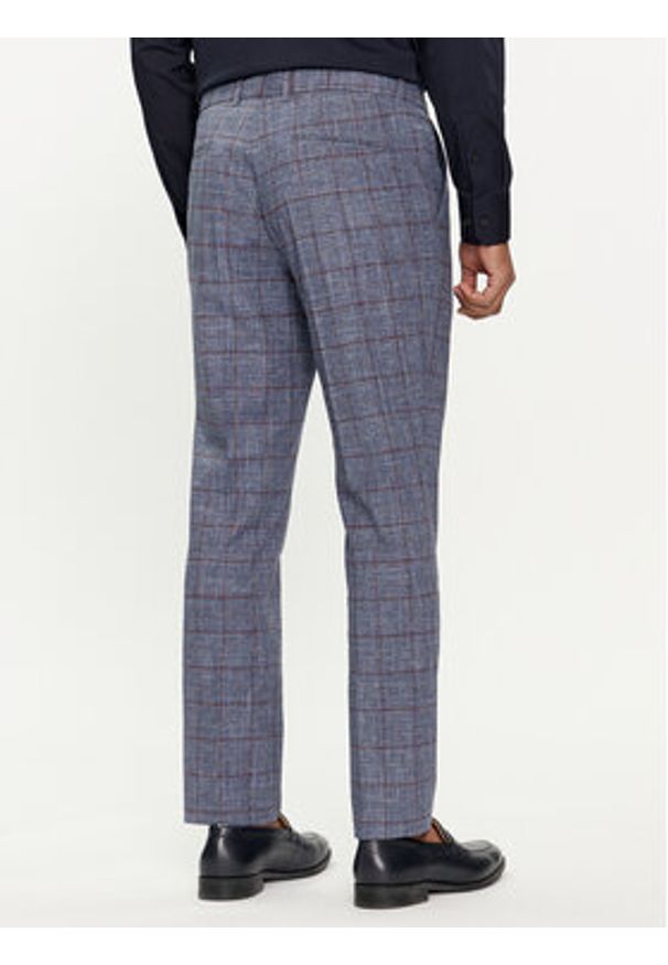 BOSS - Boss Spodnie materiałowe C-Genius-242 50517103 Niebieski Slim Fit. Kolor: niebieski. Materiał: bawełna