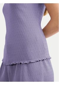 Triumph Koszulka piżamowa Mix & Match 10227214 Fioletowy Regular Fit. Kolor: fioletowy. Materiał: bawełna #5